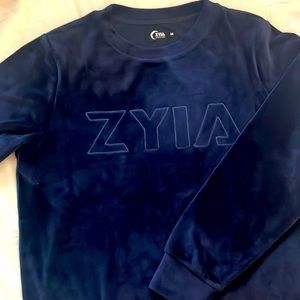 Zyia Velour Sweatshirt